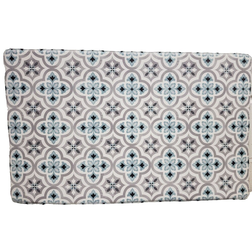 ANTI-FATIGUE NON SLIP FLOOR PVC FOAM MAT (18"x30") MODERN FARMHOUSE DESIGN,HL